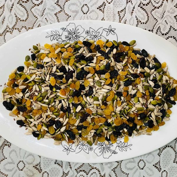 100gm - Seed Mix With 5 Items – Premium Healthy Mix of Black Raisins, Seedless Raisins, Pumpkin Seeds, Tisi Seeds & Sunflower Seeds