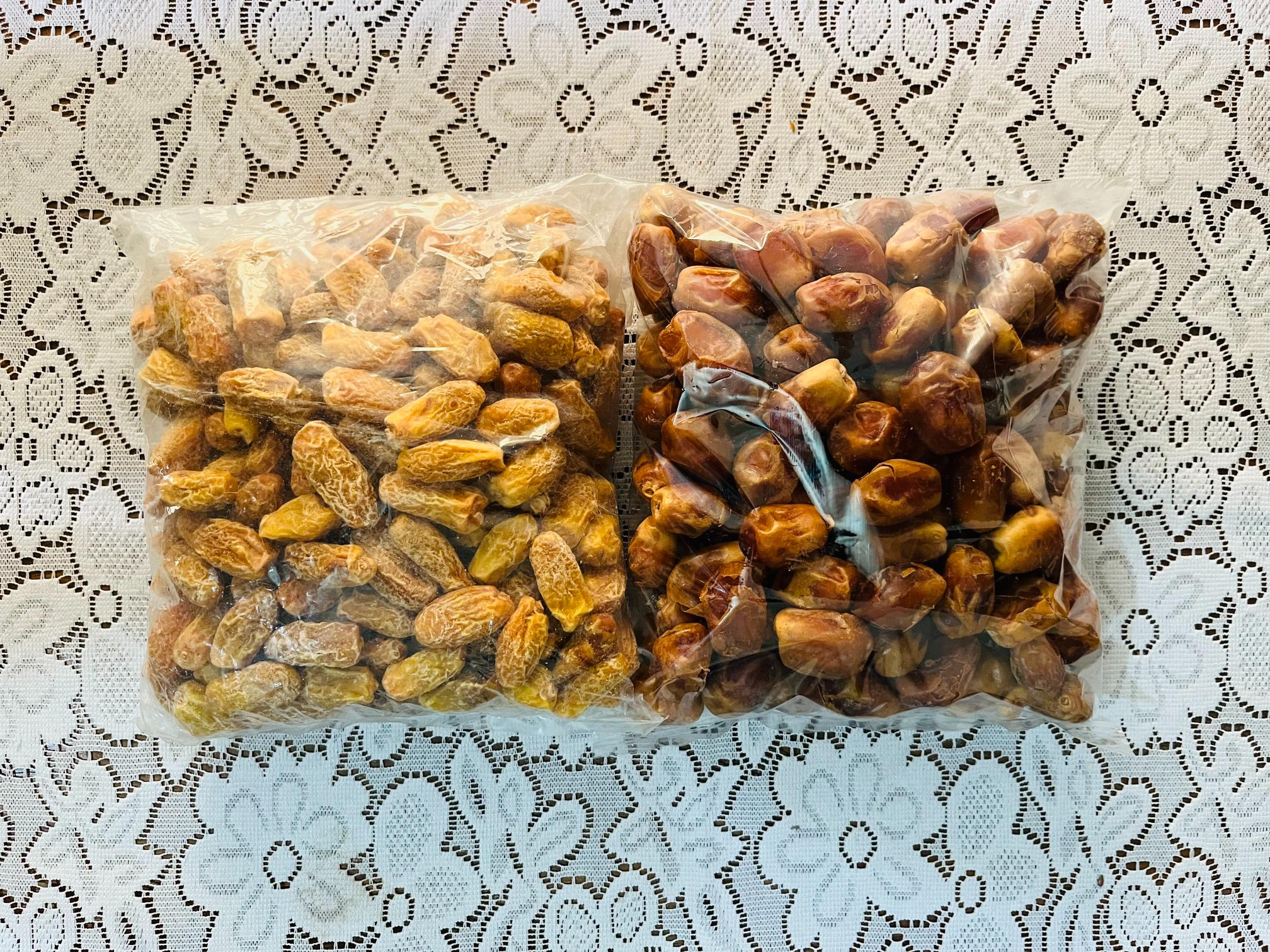 IMG_5555 2kg - Dates Combo - (Dry Dates 1kg + Zahidi Dates 1kg) Combo Pack – Healthy Dry Fruits (Best Quality) - Image 1