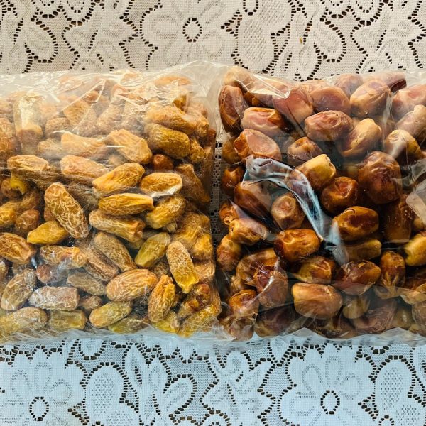 1kg - Dates Combo - (Dry Dates 500gm + Zahidi Dates 500gm) Combo Pack – Healthy Dry Fruits (Best Quality)