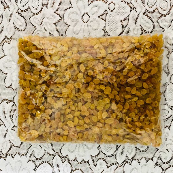 1Kg-Kismis Golden Raisins (Seedless) –  Premium Quality Soft & Sweet Dry Grapes