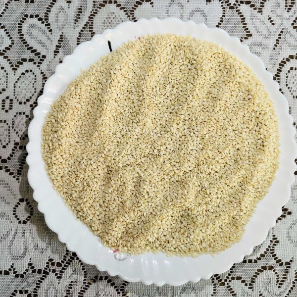 100gm - White Sesame Seeds (Sada Til / Sada Teel) –  Premium Quality Natural Til Seeds
