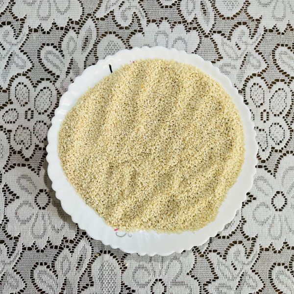 1Kg - White Sesame Seeds (Sada Til / Sada Teel) –  Premium Quality Natural Til Seeds