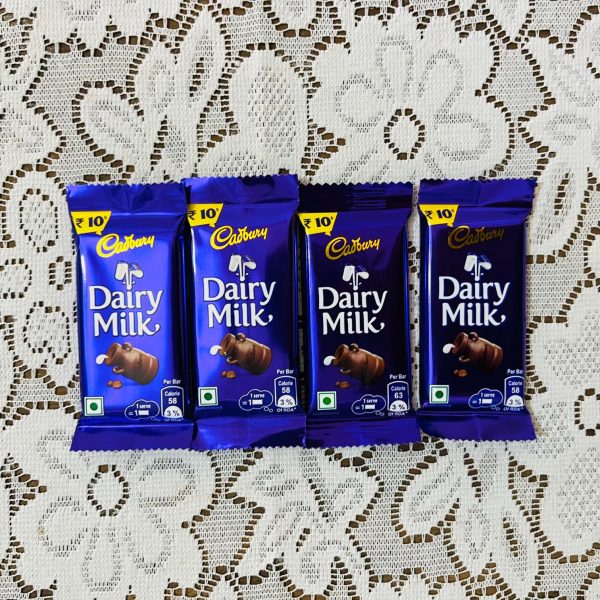 Cadbury Dairy Milk Chocolate 4 pieces – Creamy Milk Chocolate Bar