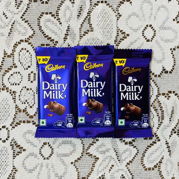Cadbury Dairy Milk Chocolate 3 pieces – Creamy Milk Chocolate Bar