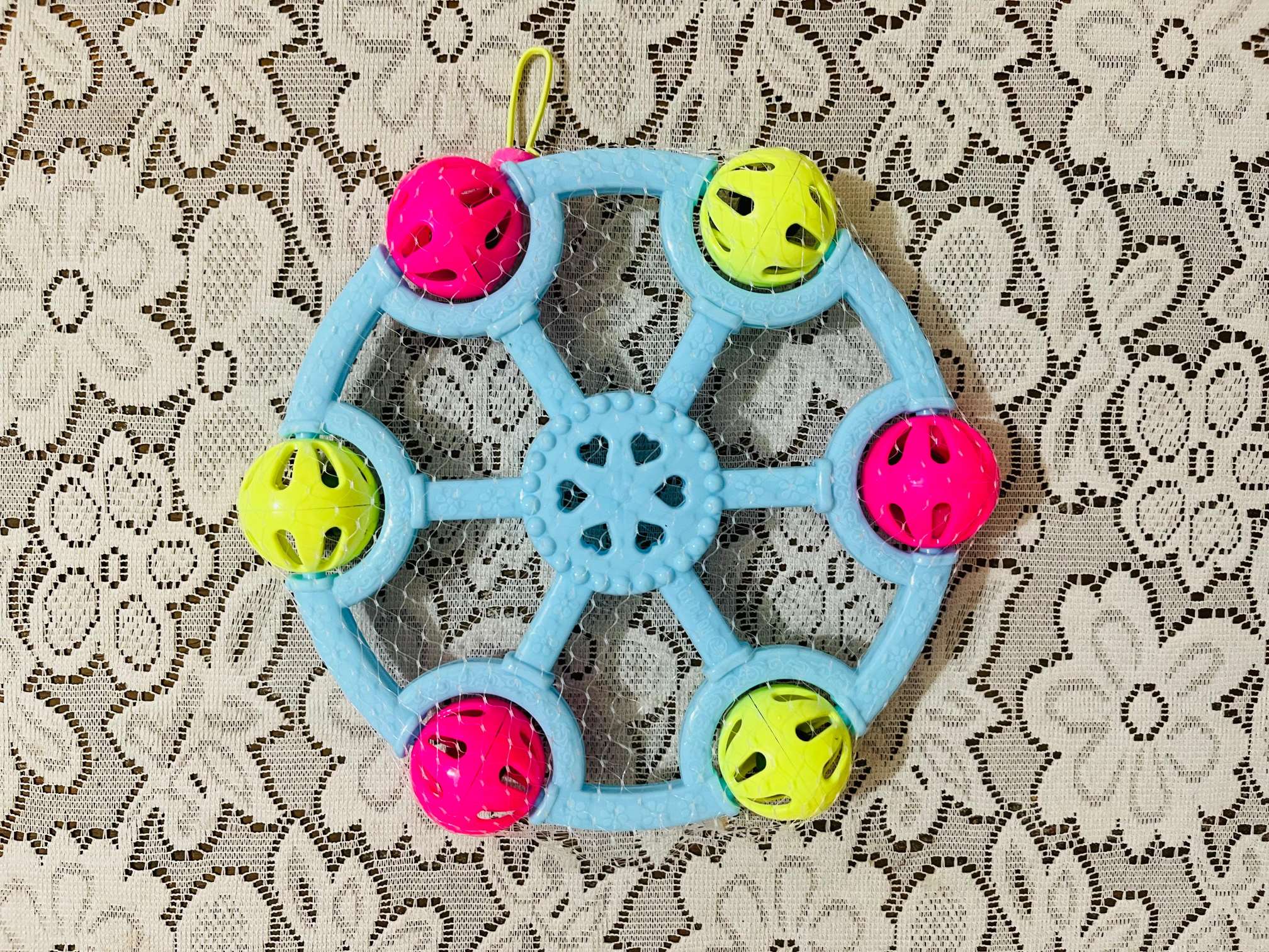 3 Baby Wheel Jhunjhuni Rattle Toy | Colorful Baby Hand Rattle with Multiple Sound Balls | Easy Grip Baby Toy for Newborn & Infant - Image 1