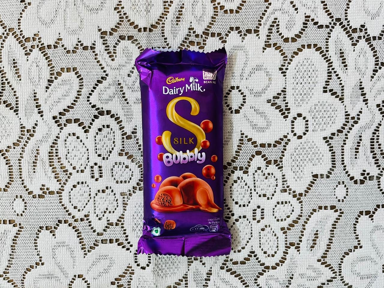 WhatsApp Image 2026-06-11 at 1.31.53 PM Cadbury Silk Bubbly Chocolate Bar – Soft & Creamy Dairy Milk Chocolate | Light Airy Texture Premium Sweet - Image 1